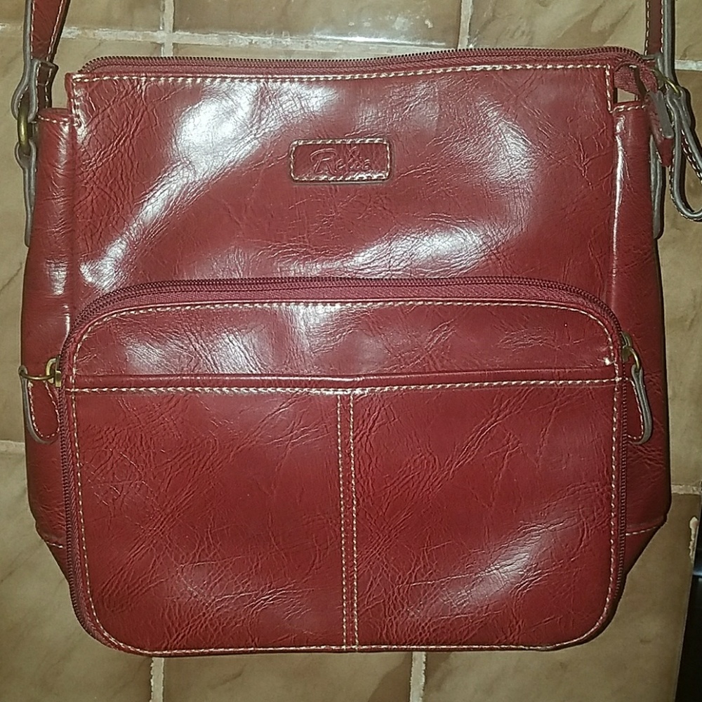 Relic purse - red- Crossbody